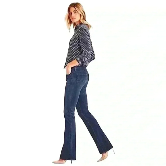 {AG Jeans} "The Angel Boot Cut" Low Rise Stretch Denim Jeans - Picture 2 of 5